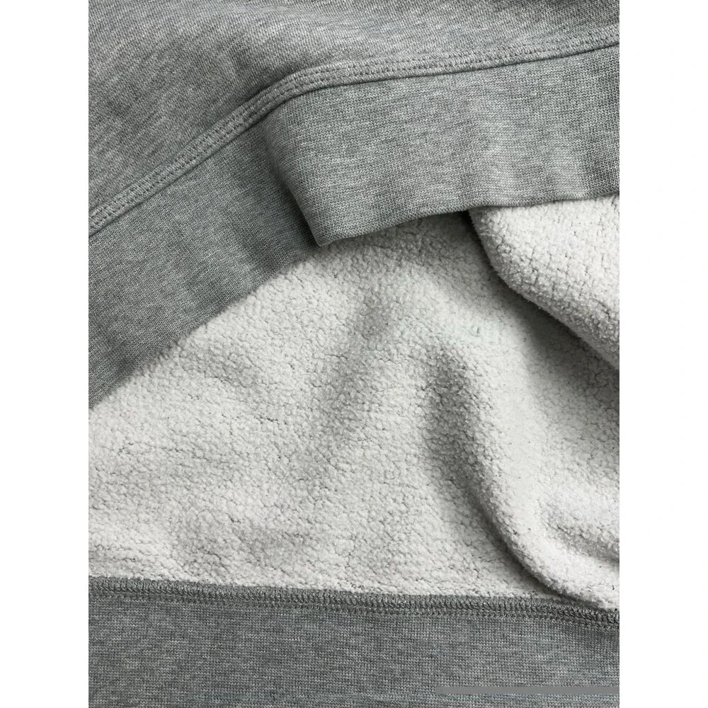 Vintage Mens  Nike Mini Swoosh Y2K Gray Crewneck Sweatshirt Size 2XL